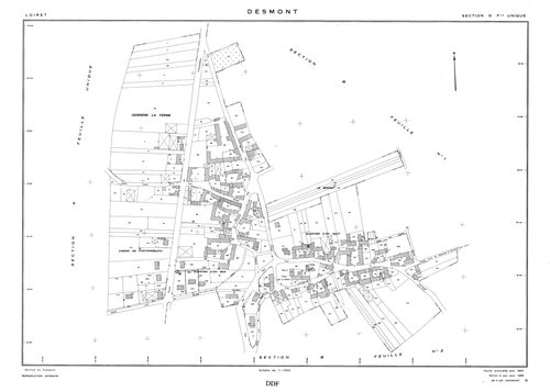 Desmonts - Sections