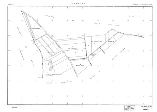 Desmonts - Sections