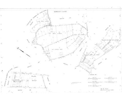 Dordives - Sections