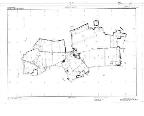 Douchy - Sections