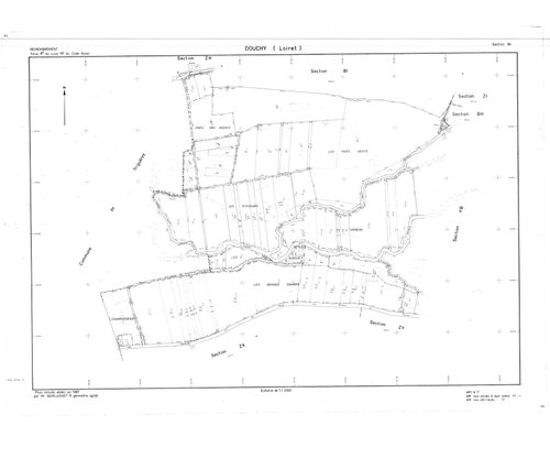 Douchy - Sections