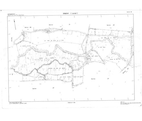 Douchy - Sections