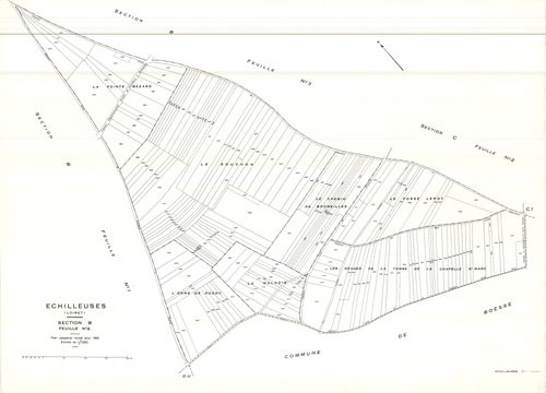 Echilleuses - Sections