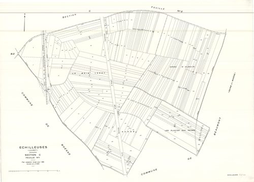 Echilleuses - Sections