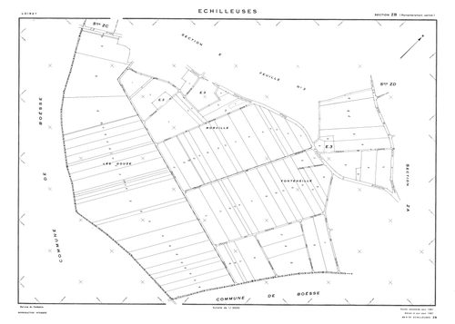 Echilleuses - Sections