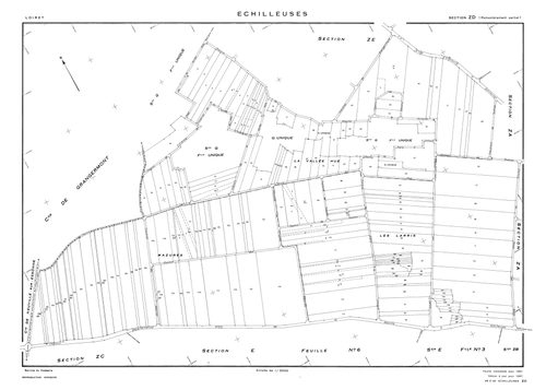 Echilleuses - Sections