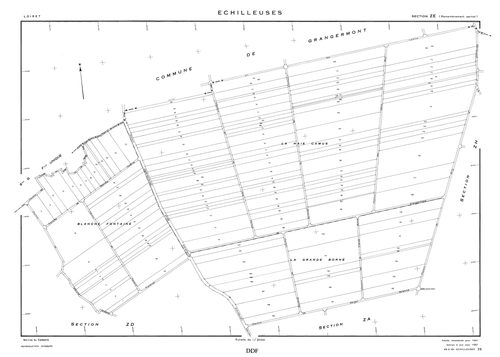 Echilleuses - Sections