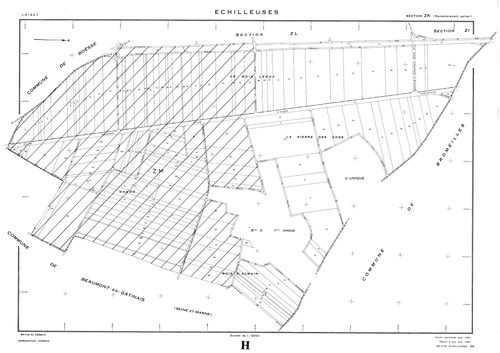 Echilleuses - Sections