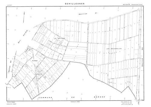 Echilleuses - Sections