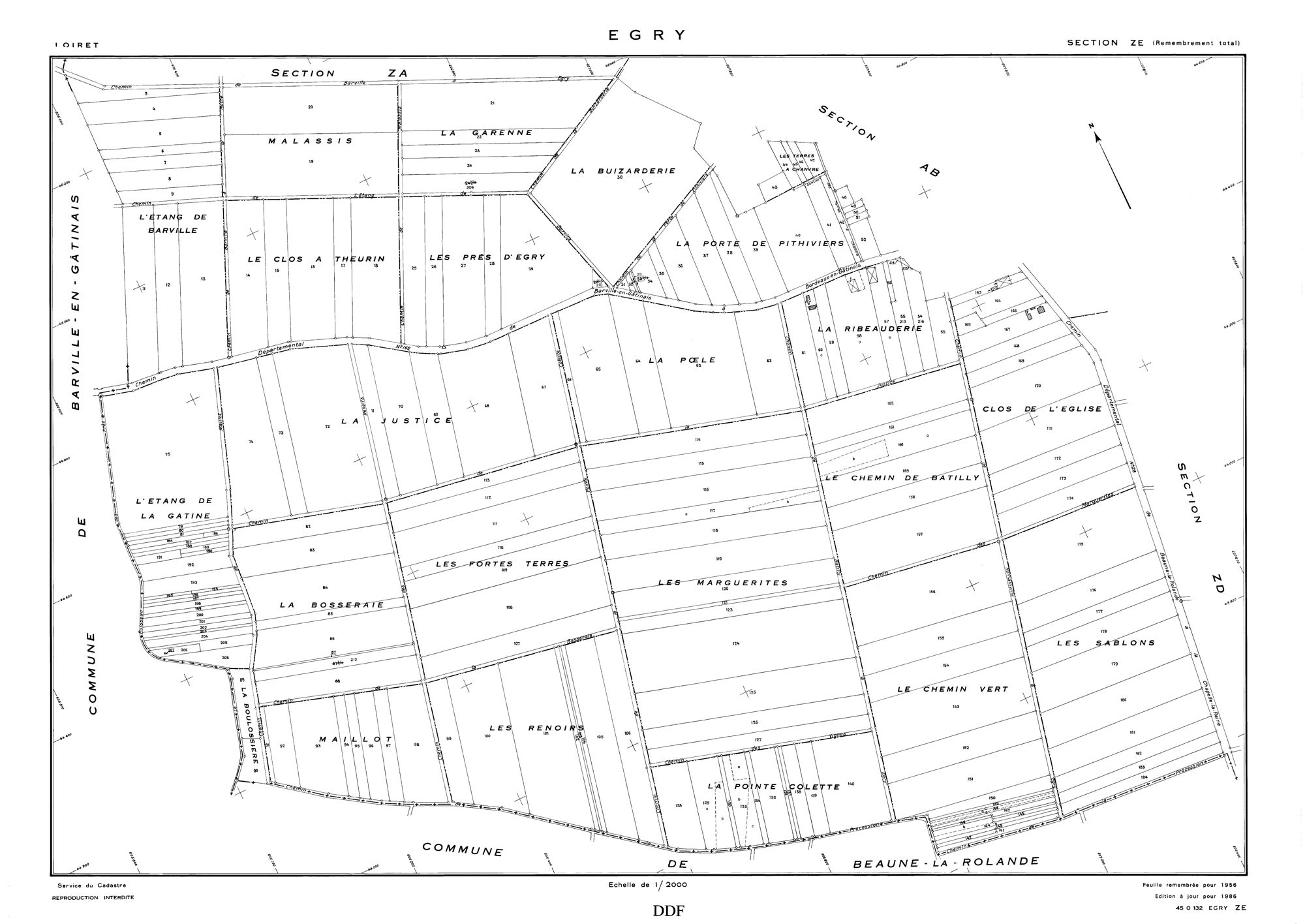 Egry - Sections