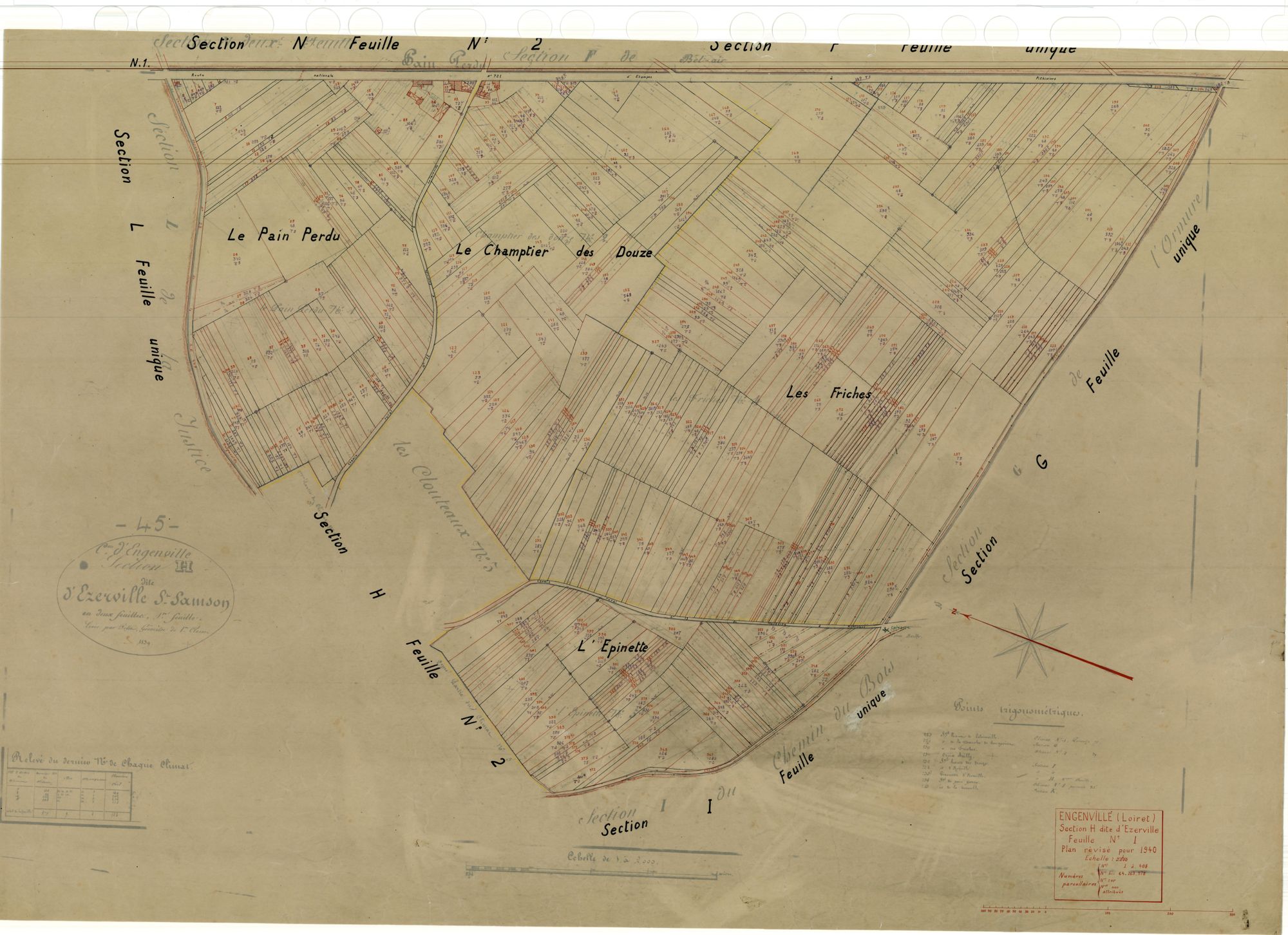 Engenville - Sections