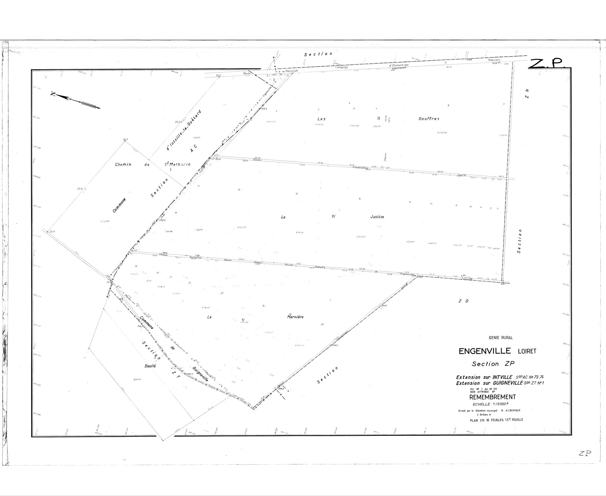 Engenville - Sections