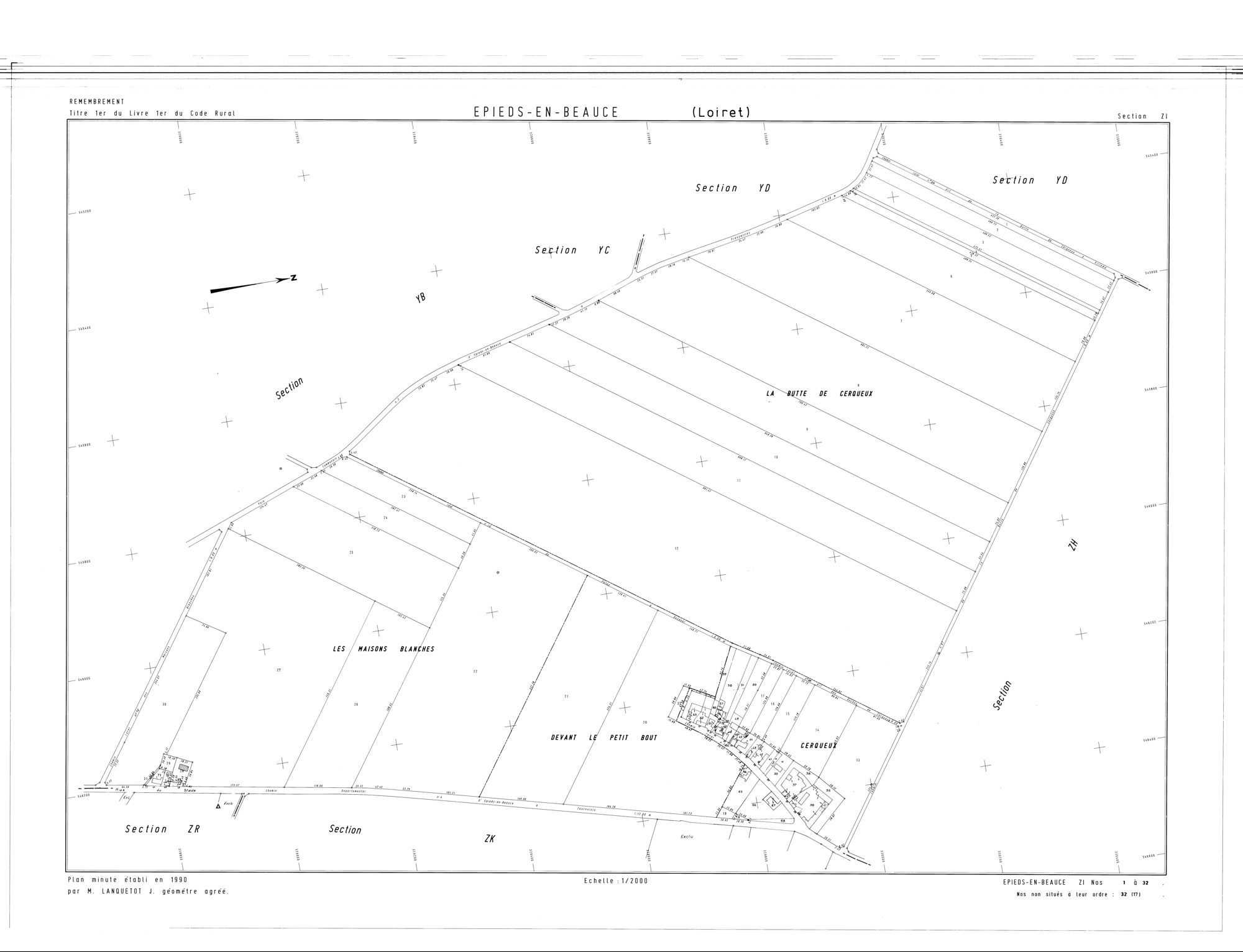 Epieds-en-Beauce - Sections
