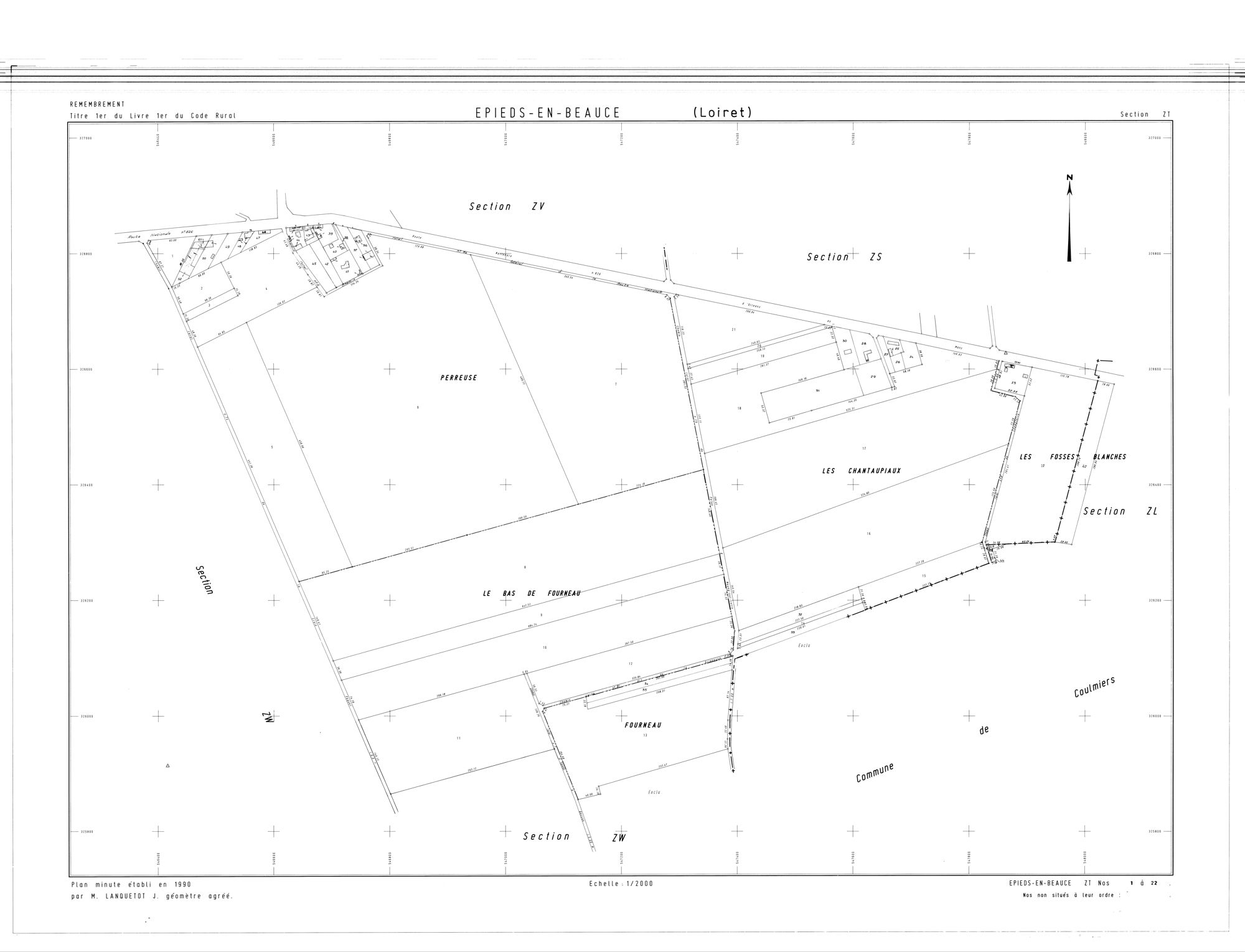 Epieds-en-Beauce - Sections