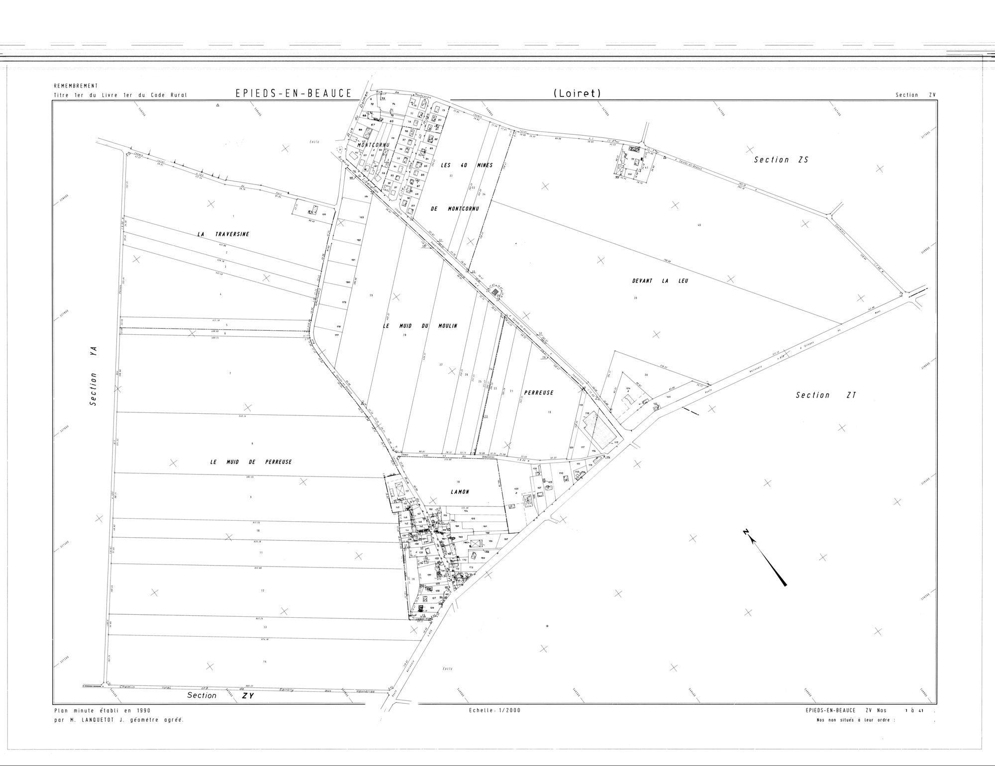 Epieds-en-Beauce - Sections