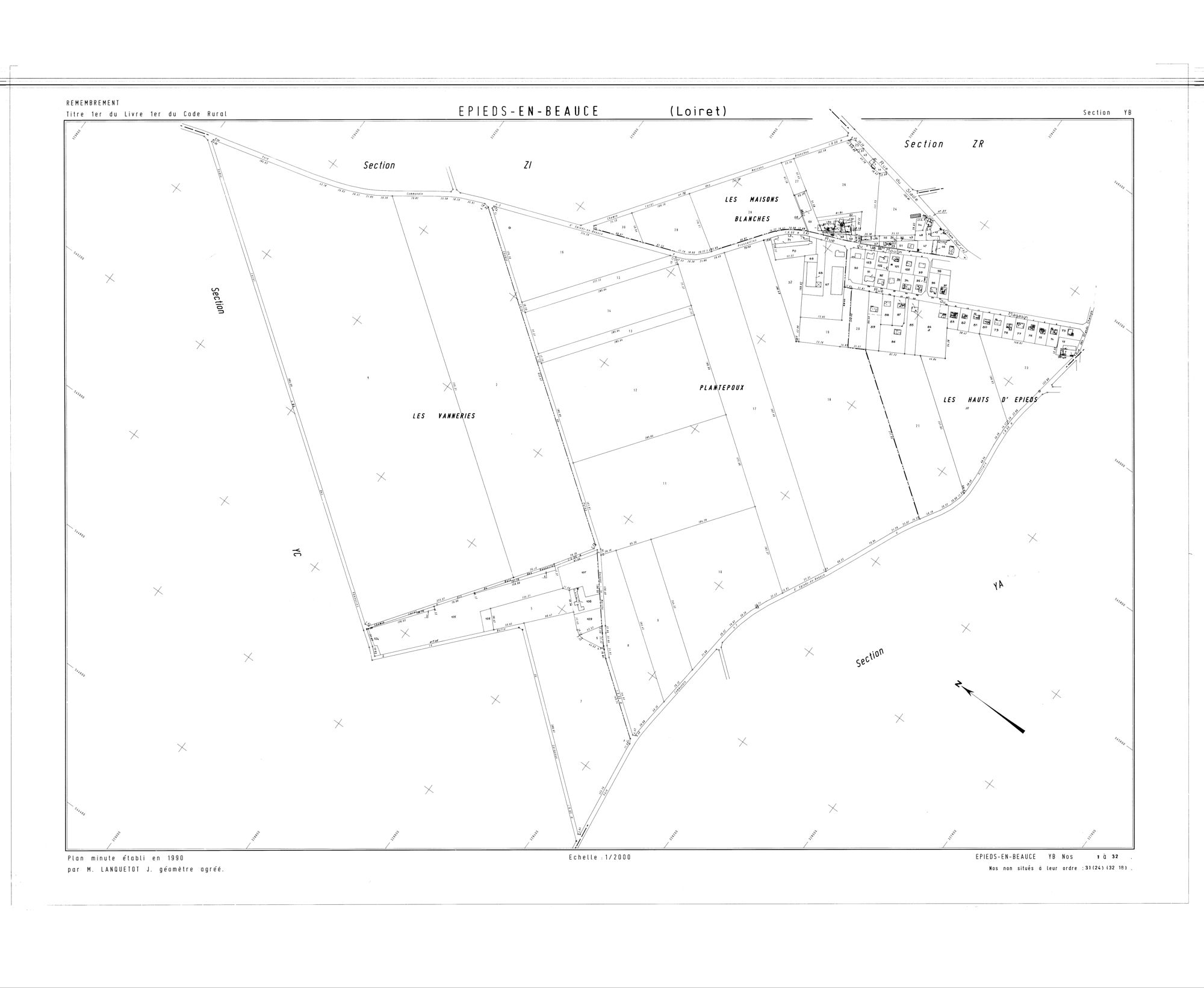 Epieds-en-Beauce - Sections