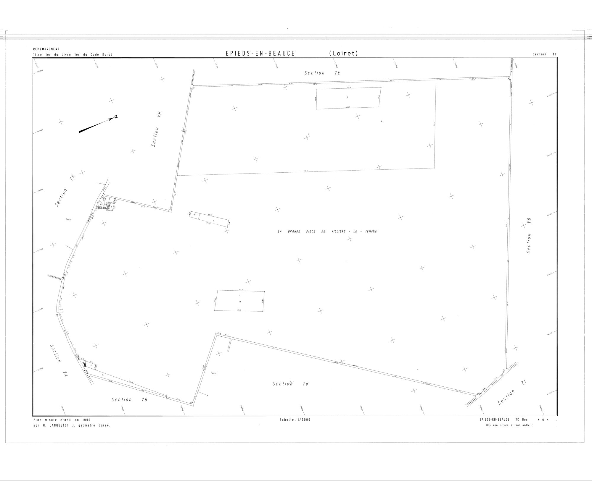 Epieds-en-Beauce - Sections