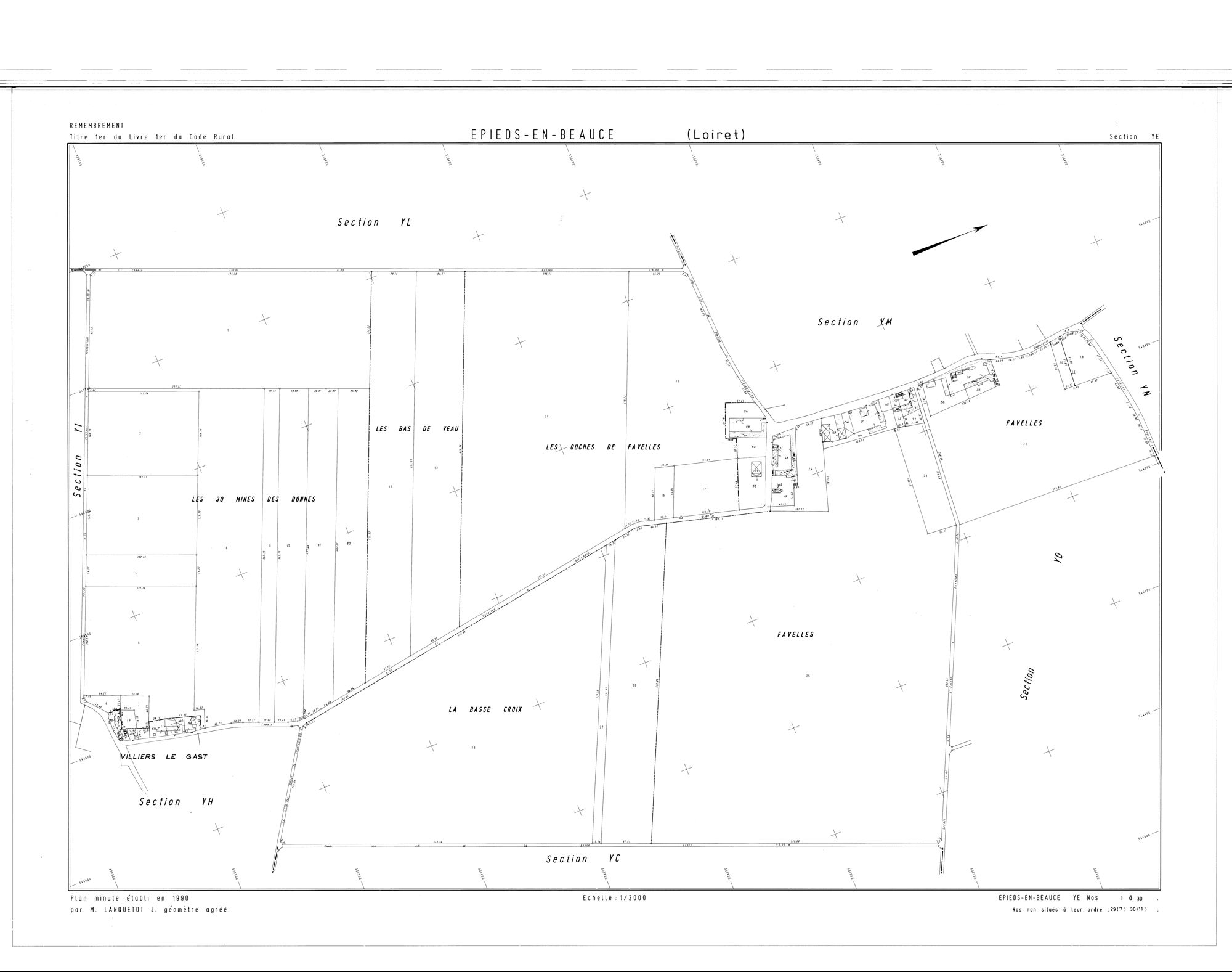 Epieds-en-Beauce - Sections