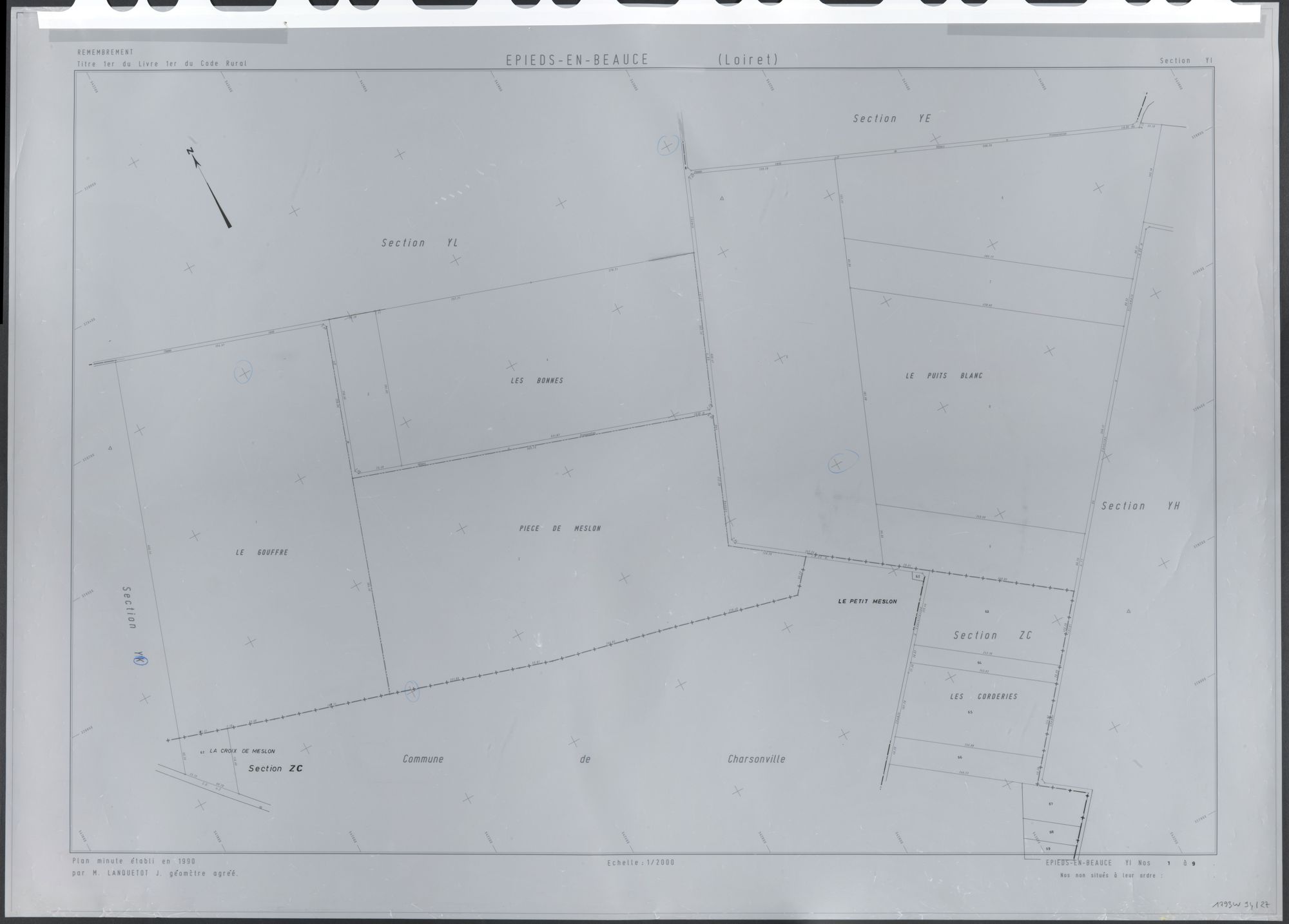 Epieds-en-Beauce - Sections
