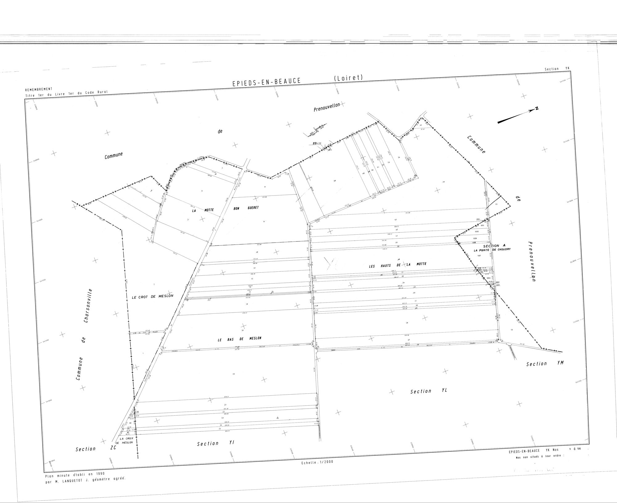 Epieds-en-Beauce - Sections