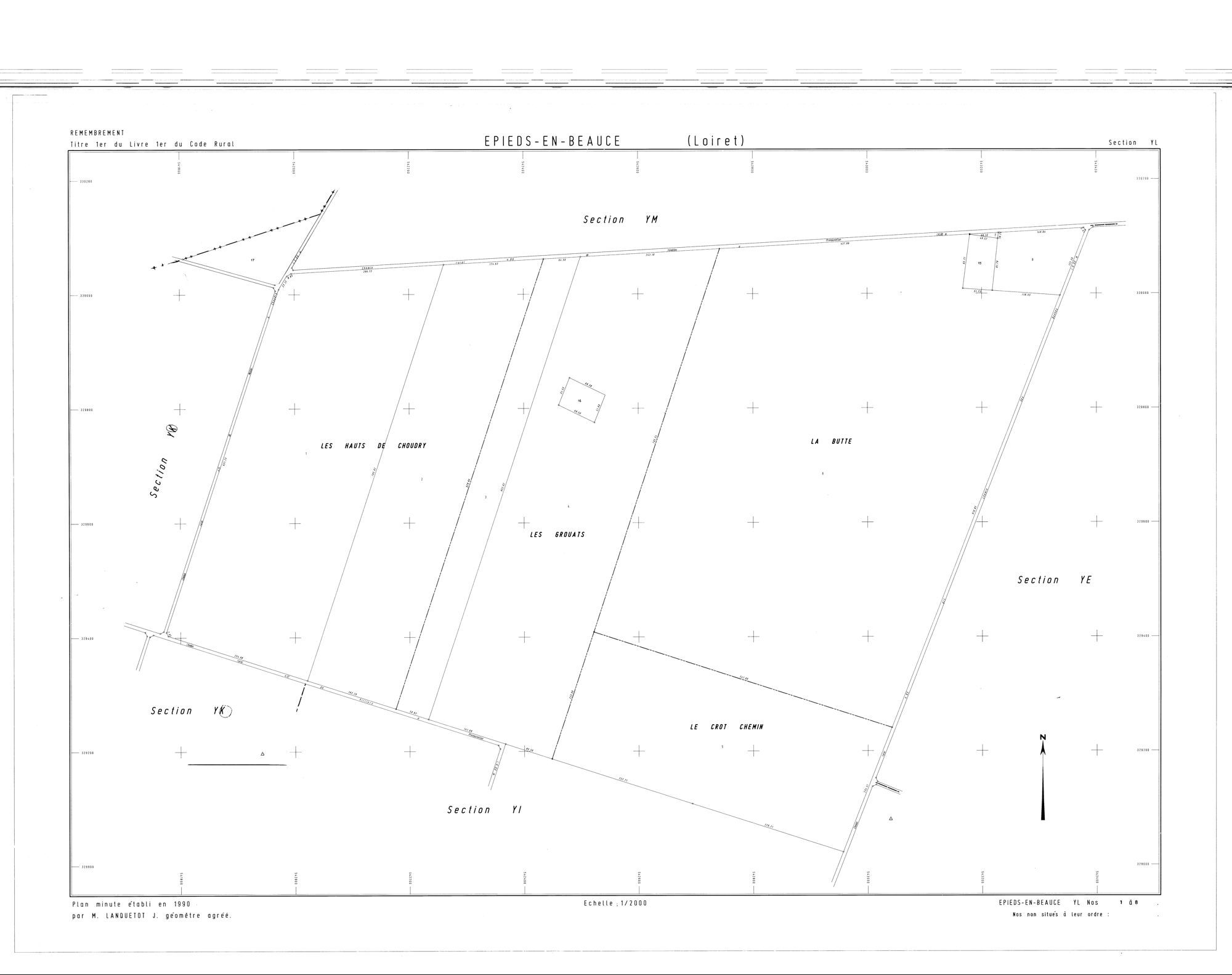 Epieds-en-Beauce - Sections