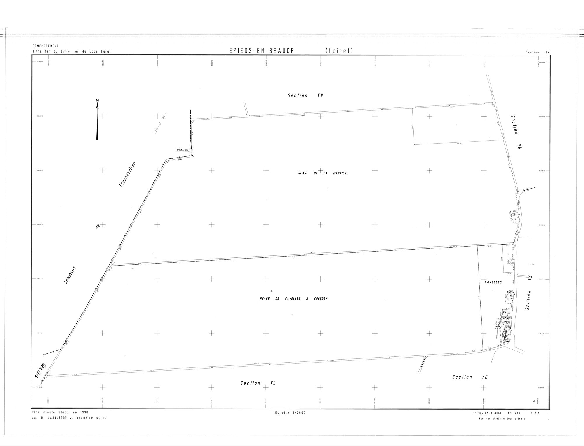 Epieds-en-Beauce - Sections