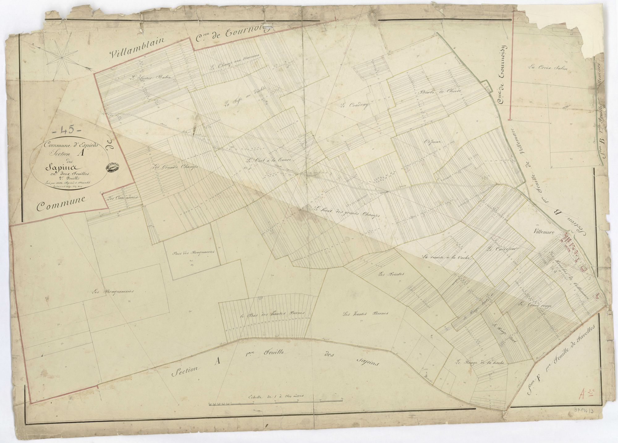 Epieds-en-Beauce - Sections