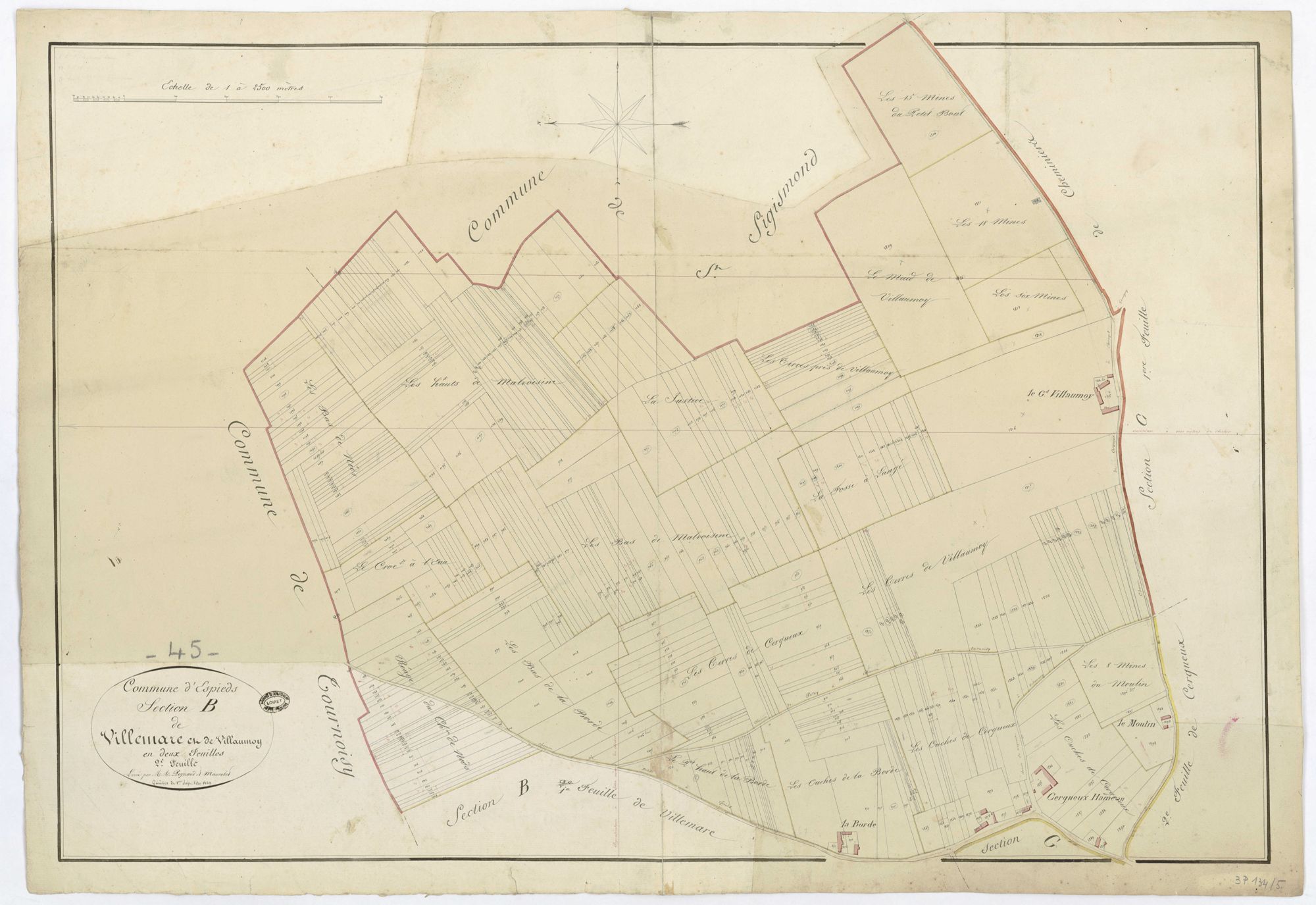 Epieds-en-Beauce - Sections
