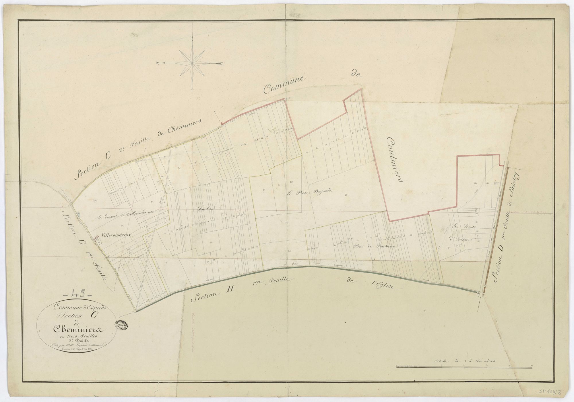 Epieds-en-Beauce - Sections
