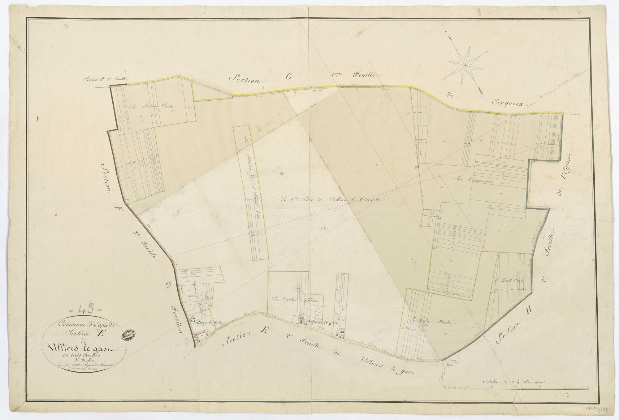 Epieds-en-Beauce - Sections