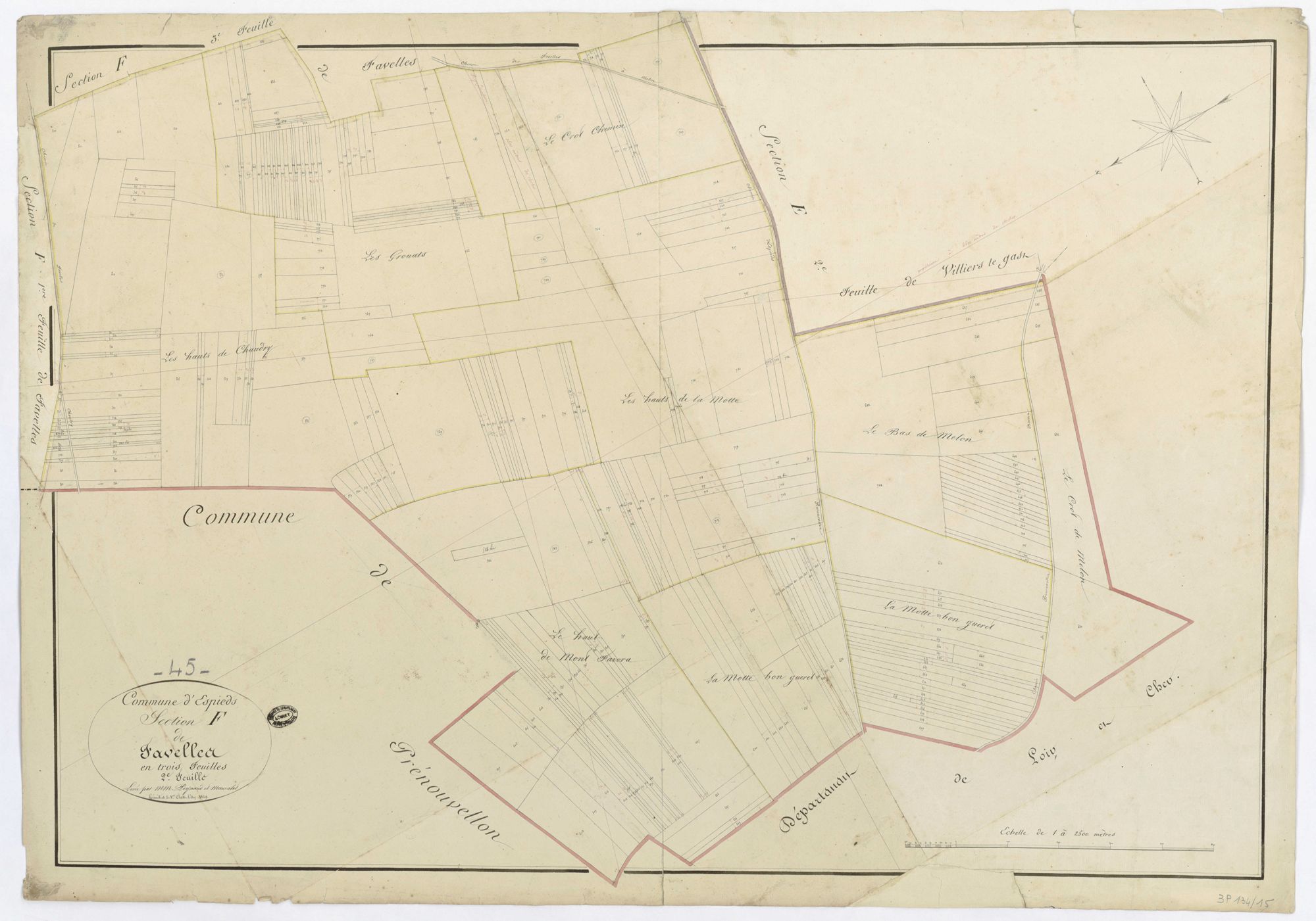 Epieds-en-Beauce - Sections