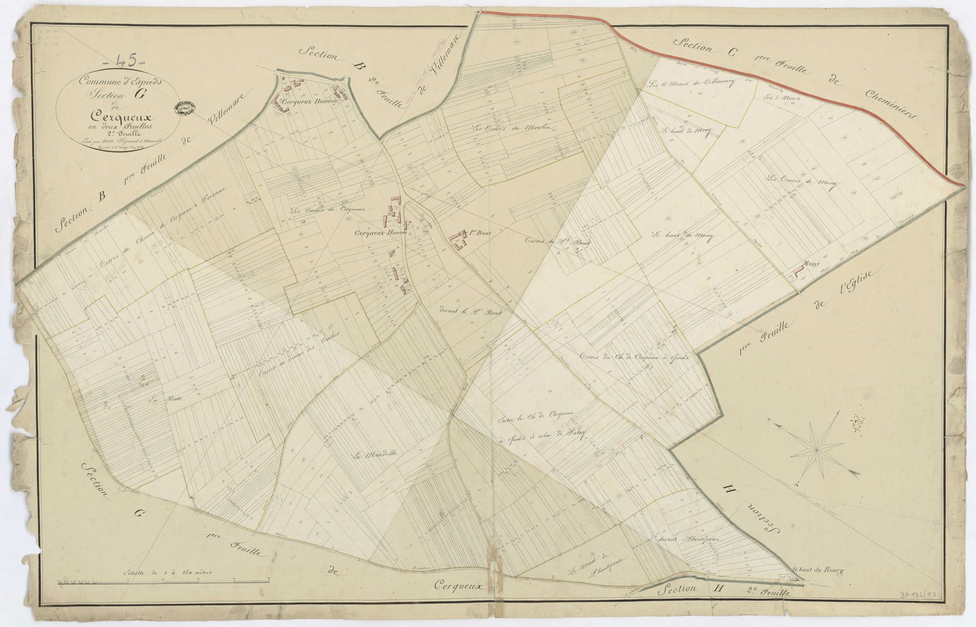 Epieds-en-Beauce - Sections