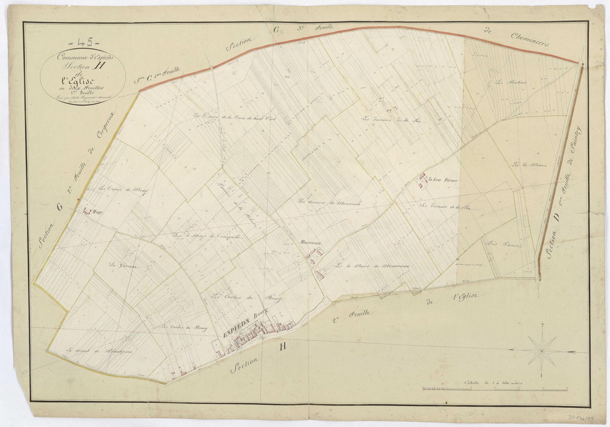 Epieds-en-Beauce - Sections
