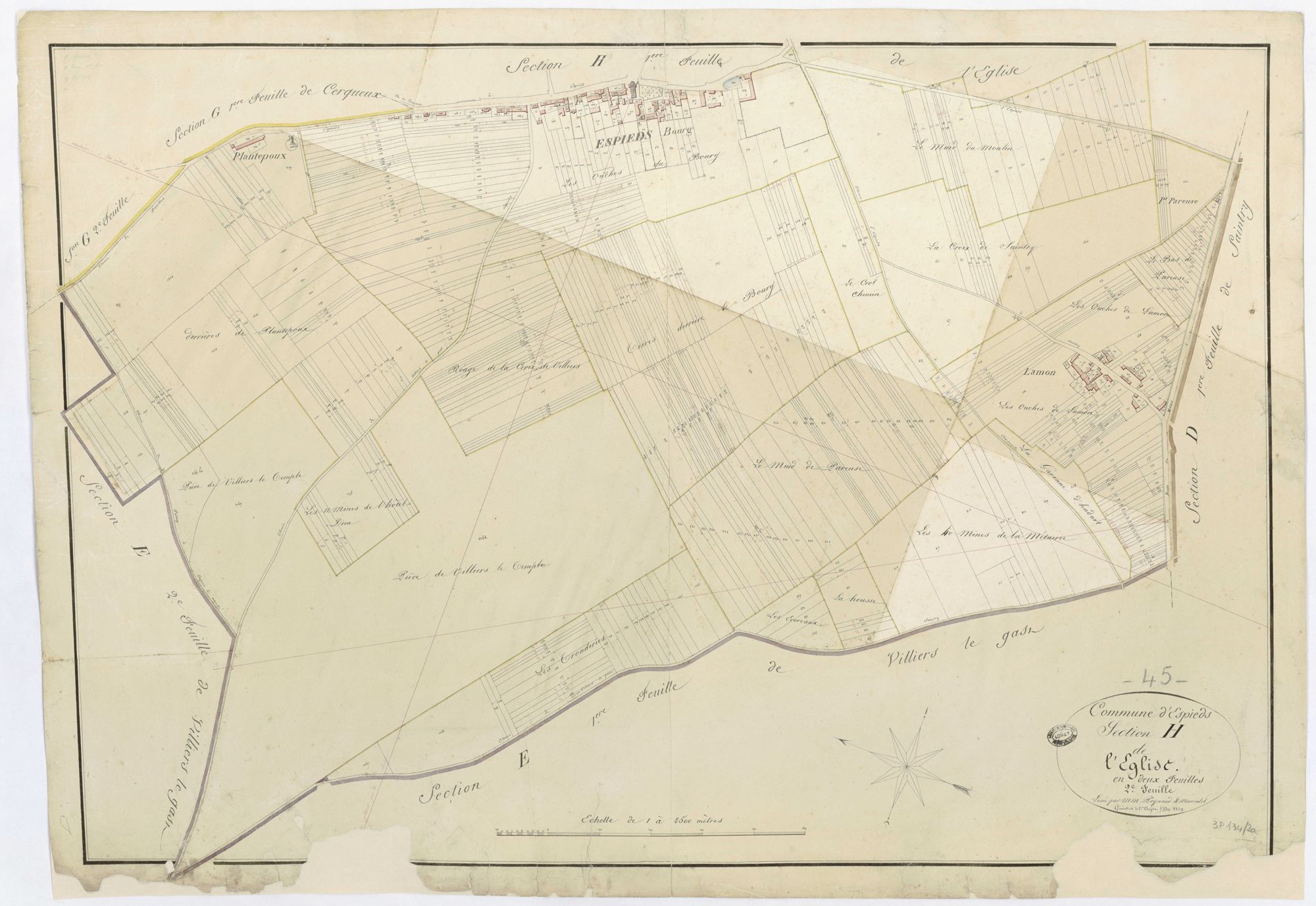 Epieds-en-Beauce - Sections