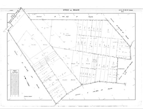 Epieds-en-Beauce - Sections