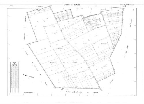Epieds-en-Beauce - Sections