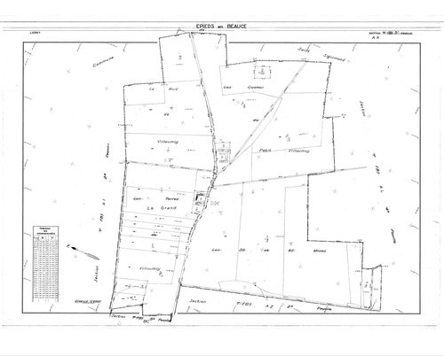 Epieds-en-Beauce - Sections