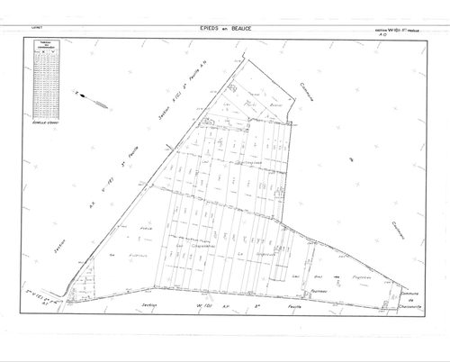 Epieds-en-Beauce - Sections