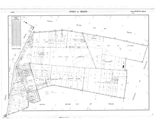 Epieds-en-Beauce - Sections