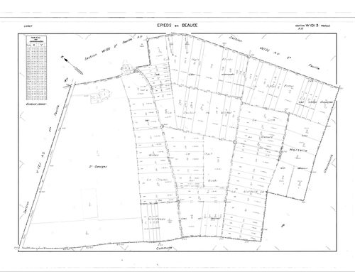 Epieds-en-Beauce - Sections