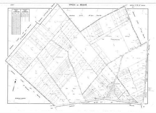 Epieds-en-Beauce - Sections