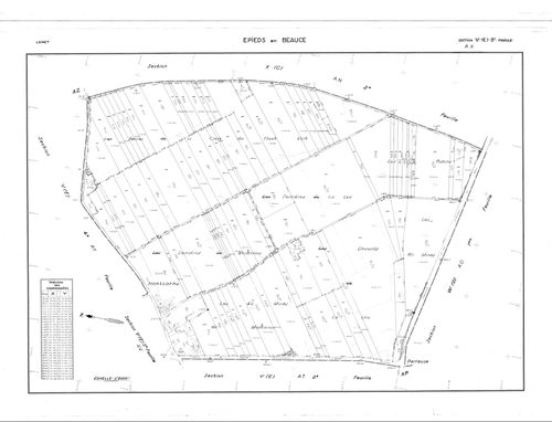 Epieds-en-Beauce - Sections