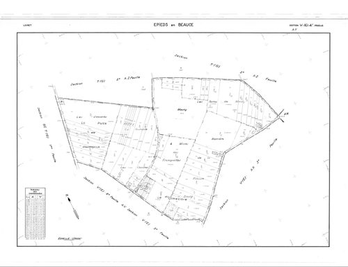 Epieds-en-Beauce - Sections