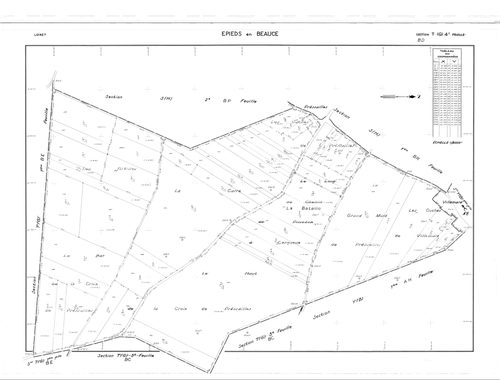 Epieds-en-Beauce - Sections