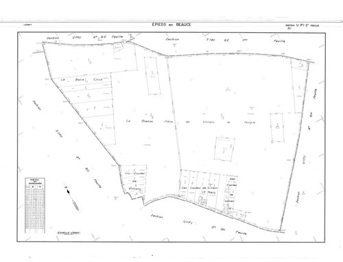 Epieds-en-Beauce - Sections