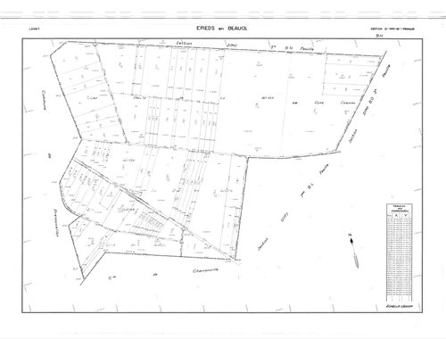 Epieds-en-Beauce - Sections