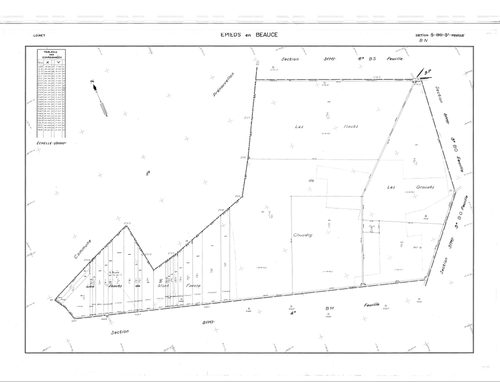 Epieds-en-Beauce - Sections