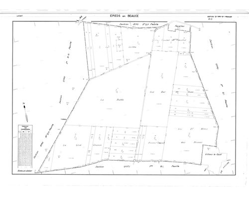 Epieds-en-Beauce - Sections
