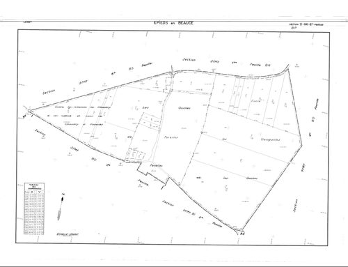 Epieds-en-Beauce - Sections