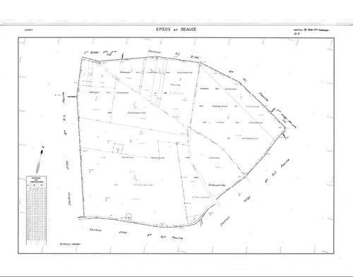 Epieds-en-Beauce - Sections